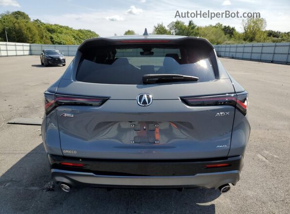 3HDSA2H5XSM707140 2025 ACURA ADX Gray Widok z tyłu