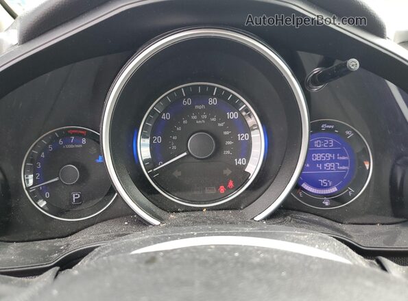 3HGGK5H40LM700598 2020 HONDA FIT Blue Սարքավորումների վահանակի տեսք