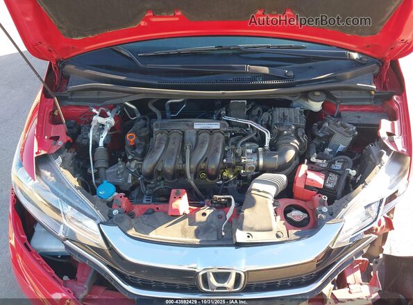 3HGGK5H40LM720107 2020 HONDA FIT Красный Вид сзади