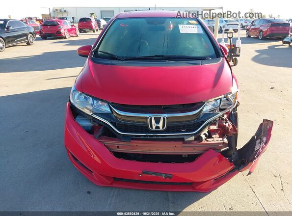 3HGGK5H40LM720107 2020 HONDA FIT Красный Вид щитка приборов