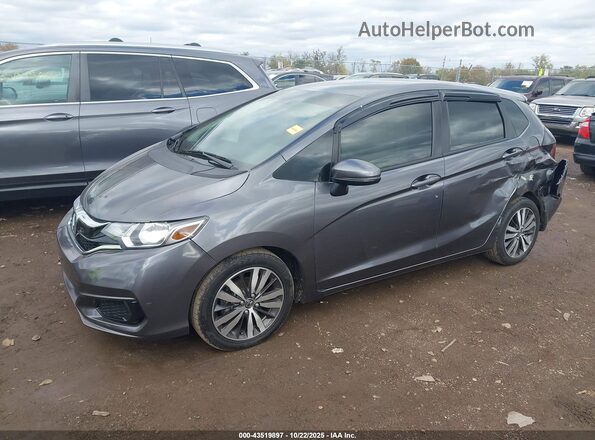 3HGGK5H40LM723041 2020 HONDA FIT Gray Przód lewy