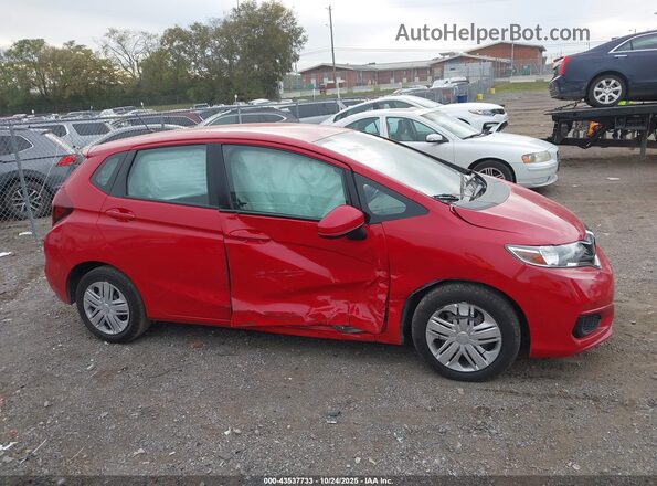 3HGGK5H44LM720126 2020 HONDA FIT Red Widok wnętrza z tyłu