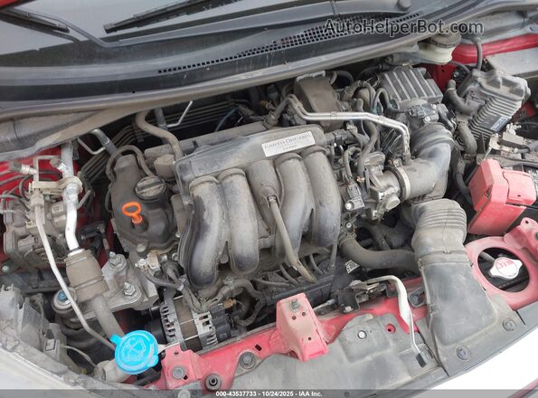 3HGGK5H44LM720126 2020 HONDA FIT Red Widok z tyłu
