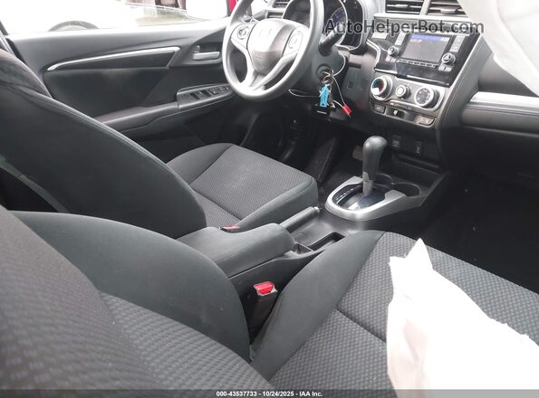 3HGGK5H44LM720126 2020 HONDA FIT Red Widok wnętrza z przodu