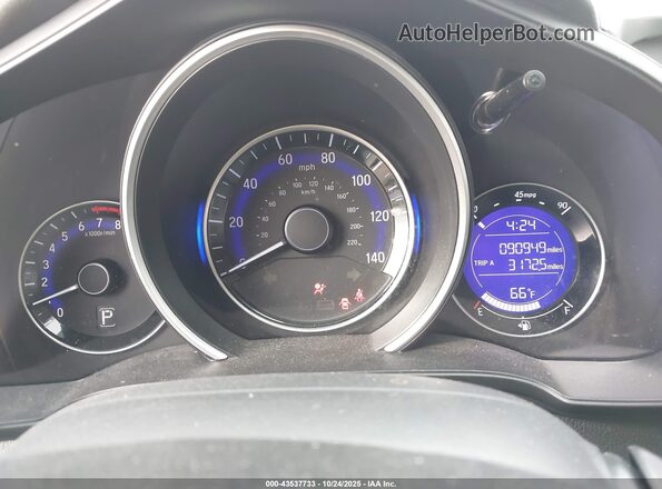 3HGGK5H44LM720126 2020 HONDA FIT Red Widok tylnych siedzeń