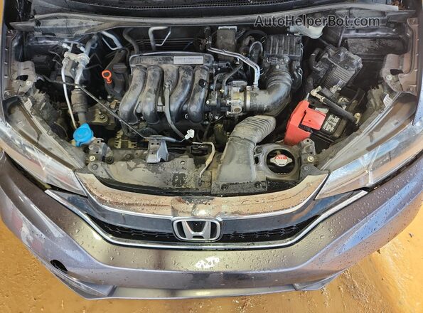 3HGGK5H45LM714612 2020 HONDA FIT Gray Widok wnętrza z tyłu