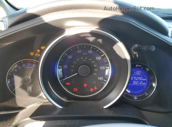 3HGGK5H46LM701514 2020 HONDA FIT White Սարքավորումների վահանակի տեսք