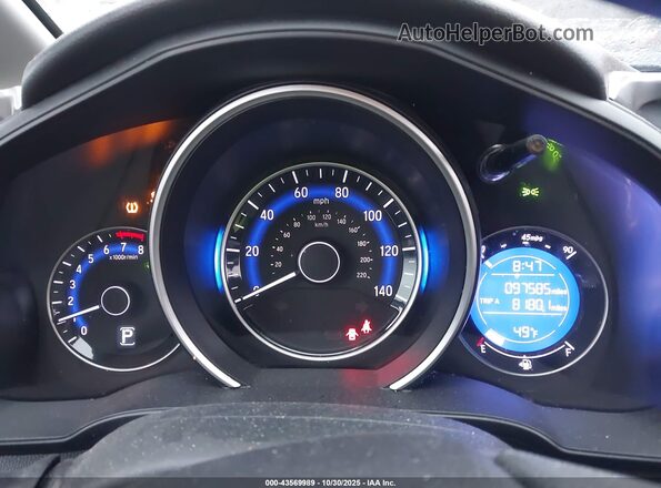 3HGGK5H47LM732836 2020 HONDA FIT Black Вид задніх сидінь