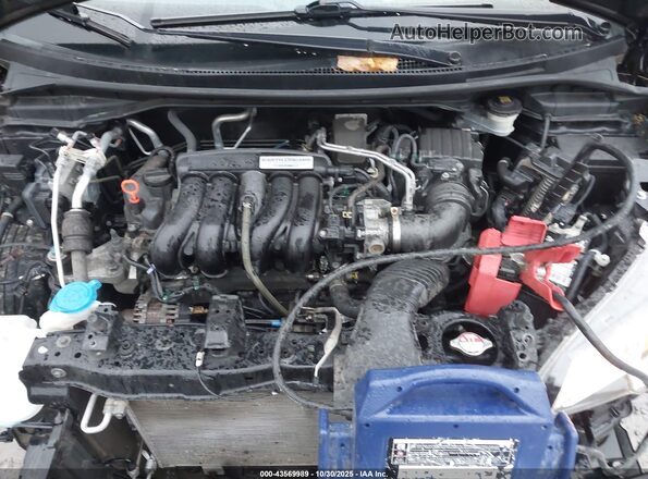 3HGGK5H47LM732836 2020 HONDA FIT Black Вид ззаду