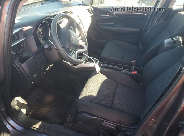 3HGGK5H49LM701894 2020 HONDA FIT Charcoal Front interior view