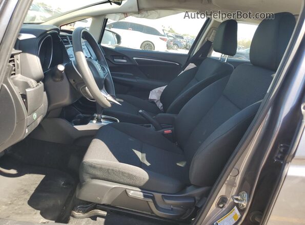 3HGGK5H49LM707355 2020 HONDA FIT Gray Widok wnętrza z przodu