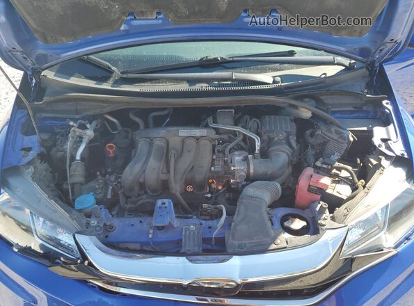 3HGGK5H49LM716041 2020 HONDA FIT Синий Вид задней части салона