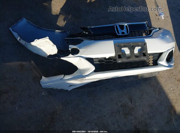 3HGGK5H4XLM732958 2020 HONDA FIT Белый Вид щитка приборов