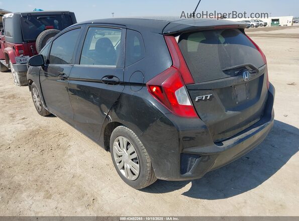 3HGGK5H50HM712184 2017 HONDA FIT Black Tył lewy