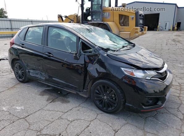 3HGGK5H62JM724044 2018 HONDA FIT Black 
