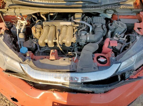 3HGGK5H65LM719925 2020 HONDA FIT Orange Vista interior trasera
