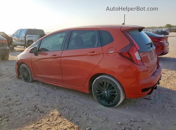 3HGGK5H65LM719925 2020 HONDA FIT Orange Trasero izquierdo