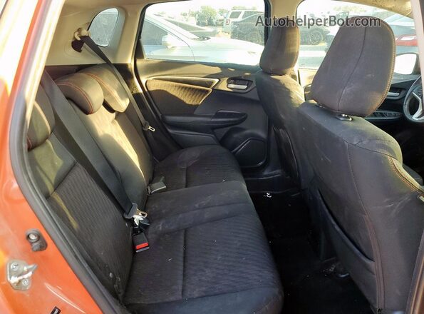 3HGGK5H65LM719925 2020 HONDA FIT Orange Vista de los asientos traseros