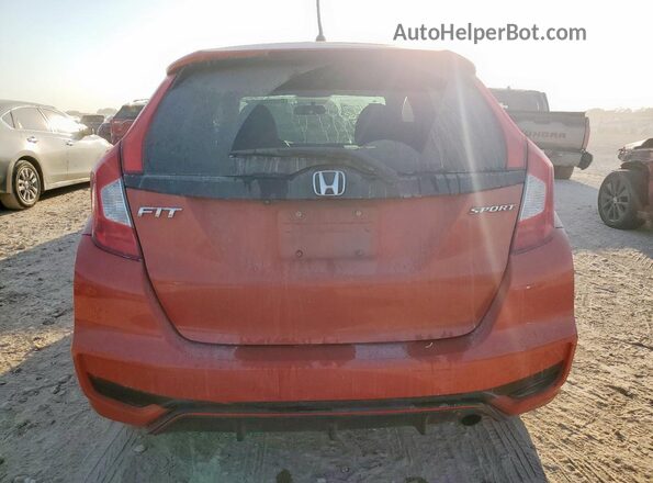 3HGGK5H65LM719925 2020 HONDA FIT Orange Vista trasera