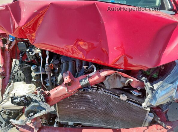 3HGGK5H66LM733638 2020 HONDA FIT Red Widok wnętrza z tyłu