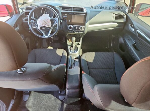 3HGGK5H66LM733638 2020 HONDA FIT Red Widok deski rozdzielczej