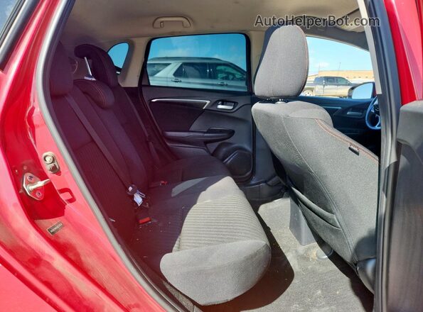 3HGGK5H66LM733638 2020 HONDA FIT Red Widok tylnych siedzeń