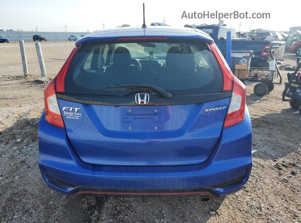 3HGGK5H67JM724816 2018 HONDA FIT Blue 
