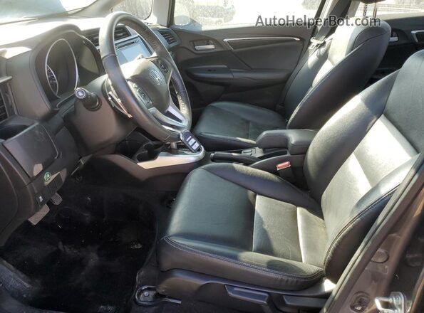 3HGGK5H82HM103057 2017 HONDA FIT Gray Vista interior delantera