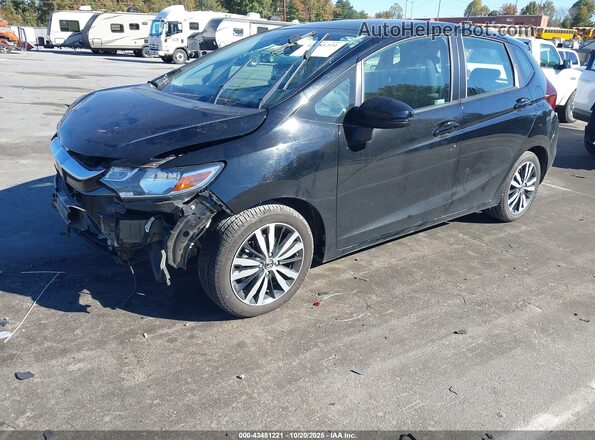 3HGGK5H82LM700993 2020 HONDA FIT Черный Передняя левая четверть