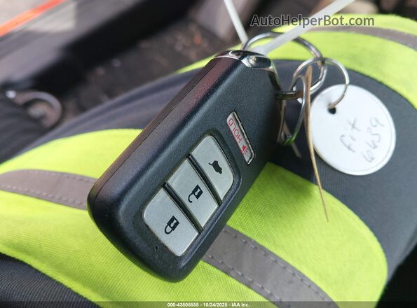 3HGGK5H89LM716639 2020 HONDA FIT Orange Вид панелі приладів