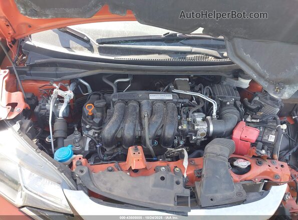 3HGGK5H89LM716639 2020 HONDA FIT Orange Вид ззаду