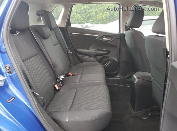 3HGGK5H89LM723641 2020 HONDA FIT Blue Rear seats view