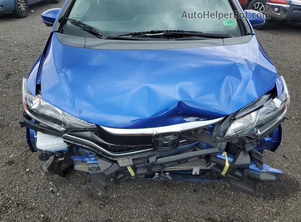 3HGGK5H89LM723641 2020 HONDA FIT Blue Rear interior view