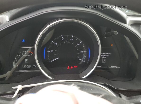 3HGGK5H89LM723641 2020 HONDA FIT Blue Instrument cluster view