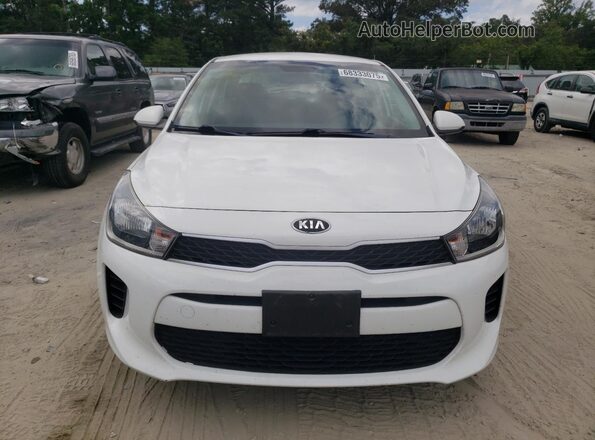 3KPA24AB2KE203780 2019 KIA RIO White Вид спереду