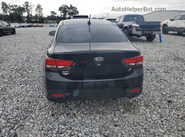 3KPA24AB5KE251029 2019 KIA RIO Black Вид ззаду