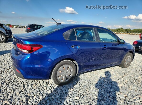 3KPA24AB7KE228321 2019 KIA RIO Blue Հետևի աջ