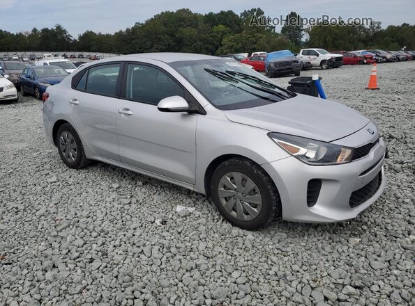 3KPA24AD0LE297404 2020 KIA RIO Silver წინა მარჯვენა