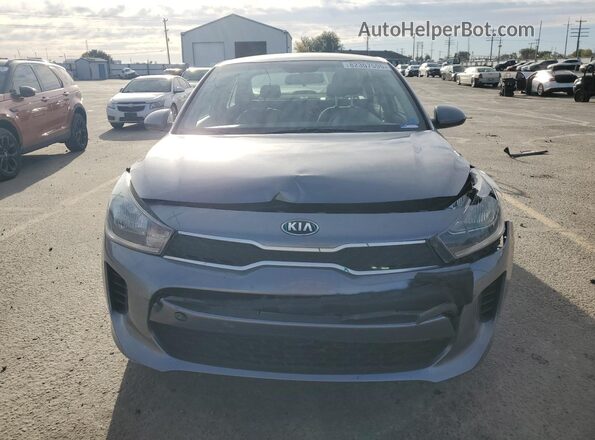 3KPA24AD0LE317991 2020 KIA RIO Gray Front view