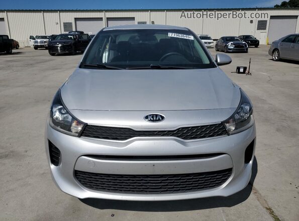 3KPA24AD0LE336590 2020 KIA RIO Silver Front view