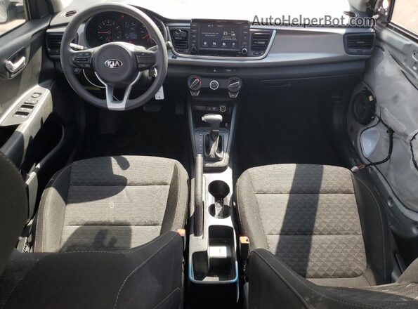 3KPA24AD0LE336590 2020 KIA RIO Silver Dashboard view