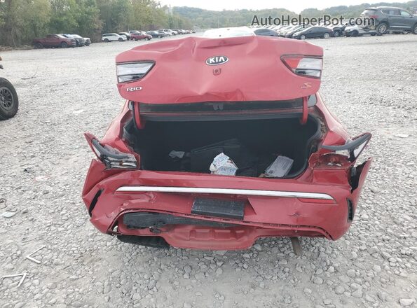 3KPA24AD0ME370059 2021 KIA RIO Red Հետևի տեսք