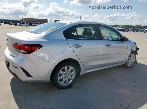 3KPA24AD0ME395253 2021 KIA RIO Silver Հետևի աջ