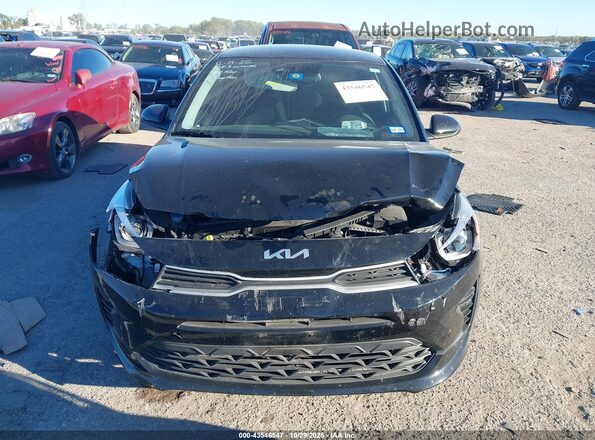 3KPA24AD0PE574316 2023 KIA RIO Black Instrument cluster view