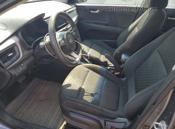 3KPA24AD1LE295970 2020 KIA RIO Gray Vista interior delantera