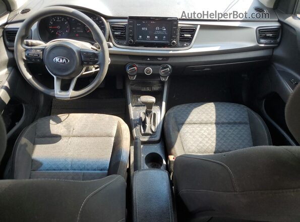 3KPA24AD1LE295970 2020 KIA RIO Gray Vista del salpicadero