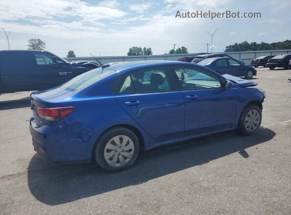 3KPA24AD1LE297055 2020 KIA RIO Blue უკანა მარჯვენა