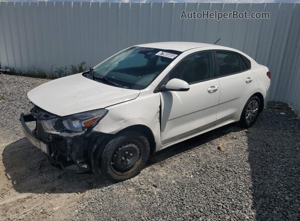 3KPA24AD1LE299243 2020 KIA RIO White Vista interior de 360 grados