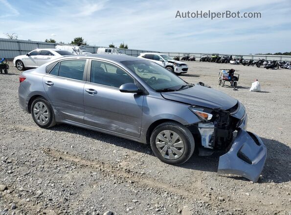 3KPA24AD1LE309205 2020 KIA RIO Gray Front right
