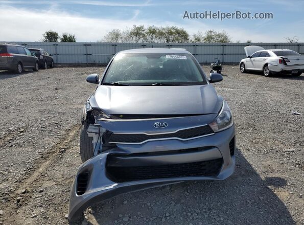 3KPA24AD1LE309205 2020 KIA RIO Gray Front view